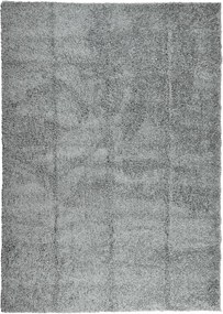 vidaXL PAMPLONA zöld magas szálú bolyhos modern szőnyeg 240 x 340 cm