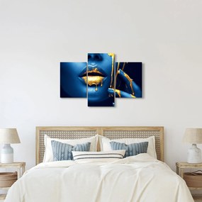 Egy emberi arc kép (90x60 cm)