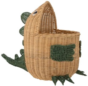 Natúr színű rattan játéktároló kosár 37x57x48 cm Eddi – Bloomingville Mini