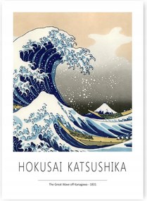 Hokusai Katsushika Poszter 30x40cm #293