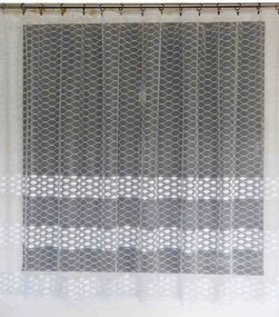 Mg Függöny jacquard 586/2 Fehér 160cm Minőség 0,5m