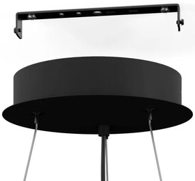 Eglo 390161 - Csillár zsinóron ESTANYS 3xE27/40W/230V barna