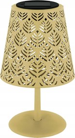 Napelemes Asztali Låmpa Bézs Led 0,2W Dekoråció Asztal Kert Terasz Erkély