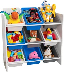 Rendszerező/Polcállvány játékokra, többszínű/mintás, DARLING TYP 3