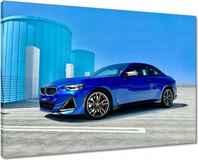 Vászonkép 70x50 Kék Bmw Autó