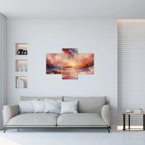 Kép - Festett alkonyat (90x60 cm)