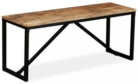Tömör mangófa pad 110 x 35 x 45 cm