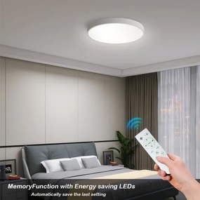 Immax NEO 07251L -LED Dimmelhető lámpa SEMPLICI 36W/230V Wi-Fi Tuya fehér + távirányító