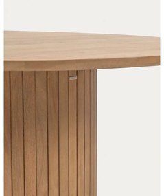 Natúr színű mangófa kerek étkezőasztal ø 120 cm Licia – Kave Home