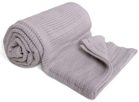 Babymatex Sisi gyerek pléd világosszürke, 75 x 100 cm