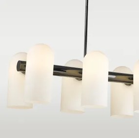Cosmolight modern skandináv függeszték seoul fekete krém cosp10742bk