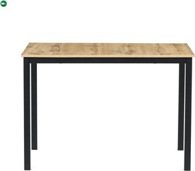 Étkezőasztal 110x70x75 cm, MDF, vad tölgy, GDT-202 OAK