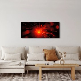 Egy szikrázó absztrakció képe (120x50 cm)