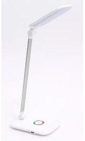 LED RGB Érintős szabályozható asztali lámpa LED/18W/230V + USB