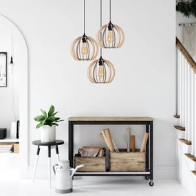 Csillár zsinóron DORO 3xE27/60W/230V