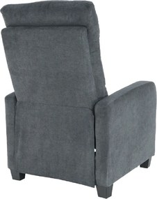 Relaxáló fotel, szürke, TURNER