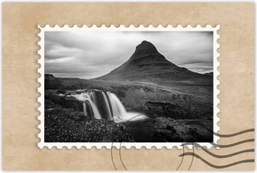 Poszterek 60x40 Kirkjufell vízesés