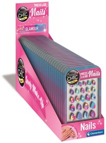 Crazy Chic Glamour műköröm készlet Clementoni
