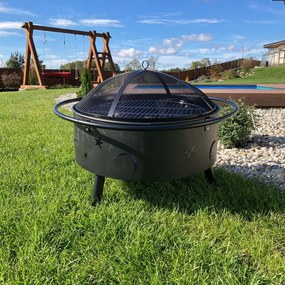 Avenberg WILDFIRE Kerti tűzrakóhely grillel