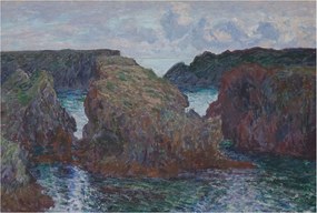 Fali fotótapéta Flizelin a szobába Sziklás tengerpart 104x70 Ragasztó