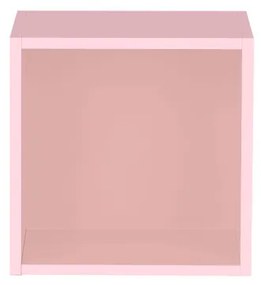 Boxie nyitott fali szekrény 40x40x27 cm pink