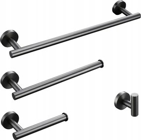 Akasztó Gun Grey Fürdőszobai kiegészítők Szett