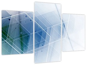 Kép - Geometriai formák (90x60 cm)