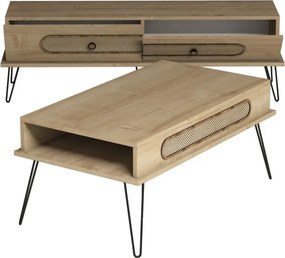 Ekol nappali bútorszett, tölgy, 145 cm