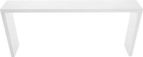 Konzolasztal, fehér, FITRON