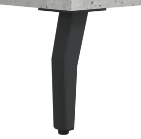 betonszürke szerelt fa cipősszekrény 30 x 35 x 105 cm