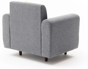 Fotel Noyalepo L (szürke + dió). 1106531