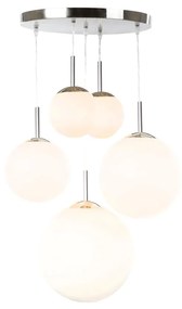 GLOBO 1581-5 - BALLA mennyezeti lámpa 5xE27/60W