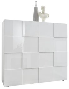 Fehér SERIAN komód