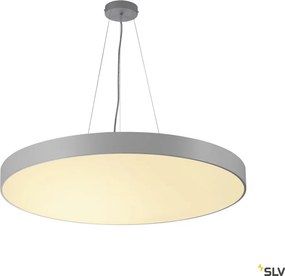 SLV 1001892 MEDO Kerek Mennyezeti Lámpa Szürke LED IP20