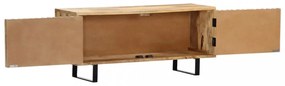 tömör mangófa TV-szekrény 90 x 30 x 40 cm
