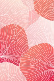 Poszter 40x60cm Korall kert