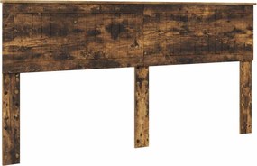 vidaXL Fejtámla Füstölt tölgy 180 cm Faanyag