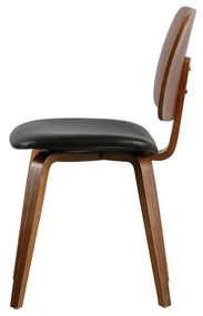 Fekete-natúr színű étkezőszék Classic – vtwonen