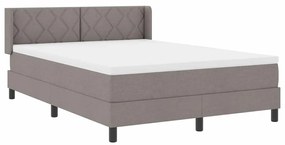 Boxspring ágy matraccal matracmal Tópszínű 140 x 190 cm