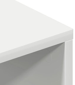 fehér forgácslap TV-szekrény 100 x 40 x 40 cm