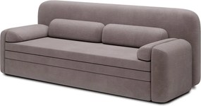 Barna kordbársony kinyitható-tárolóhelyes kanapé 236 cm Elioss – ELTAP