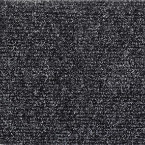 5 db sötétszürke tűlyukasztott öntapadó lépcsőszőnyeg 56x17x3cm