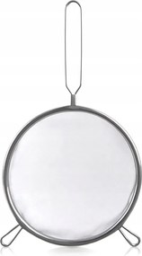 Konyhai szűrő acél cédrusfa szitáláshoz 24,5 cm-es szitáláshoz