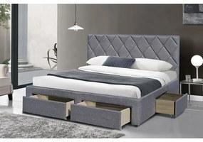 Betina ágy 160 × 200 cm, szürke