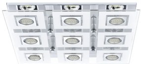 Eglo 92877 - LED Mennyezeti lámpa CABO 9xGU10/3W/230V