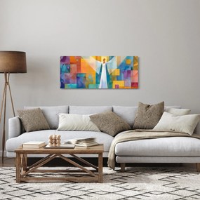 Kép - Geometrikus angyal (120x50 cm)