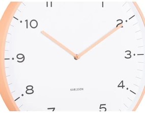 Karlsson 6011OR design falióra narancssárga,átmérő 40 cm