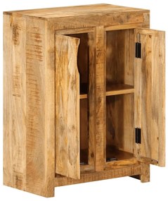 tömör mangófa tálalószekrény 55 x 33 x 75 cm