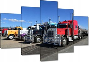 Festmények 120x80 Amerikai teherautók