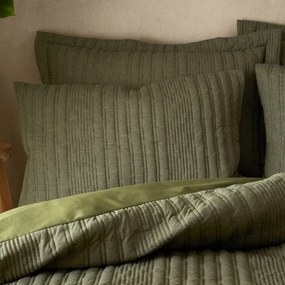 Khaki kétszemélyes-hosszabbított ágyneműhuzat 230x220 cm Tamba Stripe – Pineapple Elephant